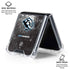 NHL Utah Mammoth Ice Frost Galaxy Z Flip6 Clear Case
